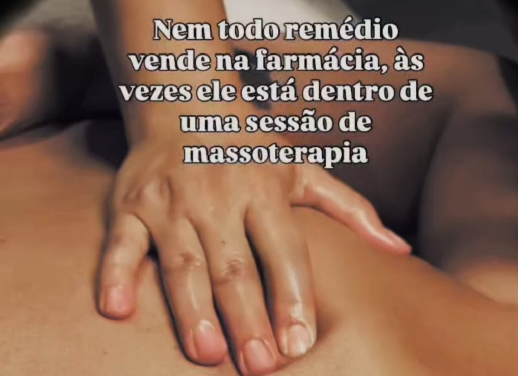 Massagem relaxante.